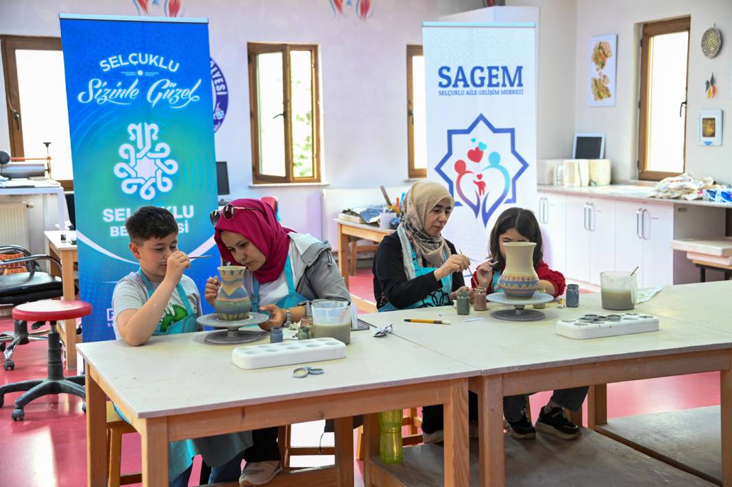 Konya’da eller birleşti, kalpler buluştu, unutulmaz eserler çıktı 19